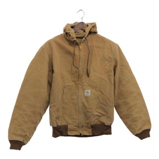 カーハート(carhartt)のCarhartt カーハート アクティブパーカージャケット ワーク ブラウン (メンズ M相当) 中古 古着 P8890(その他)