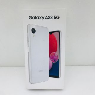 ギャラクシー(Galaxy)のSAMSUNG Galaxy A23 5G SCG18 ホワイト(スマートフォン本体)