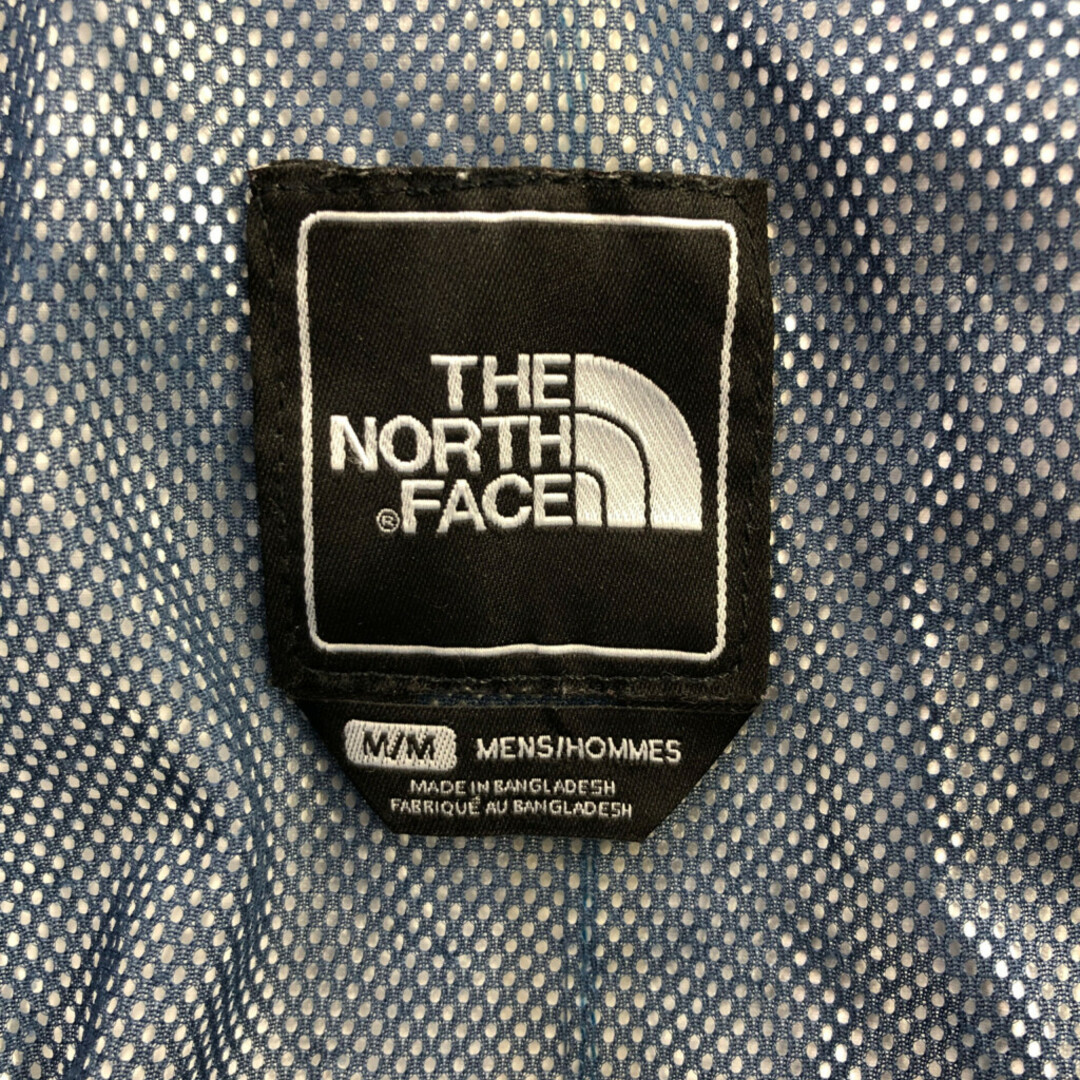 THE NORTH FACE(ザノースフェイス)のTHE NORTH FACE ノースフェイス マウンテンパーカー ジャケット アウトドア 防寒 防水 防風 ブルー (メンズ M) 中古 古着 Q1643 メンズのジャケット/アウター(その他)の商品写真