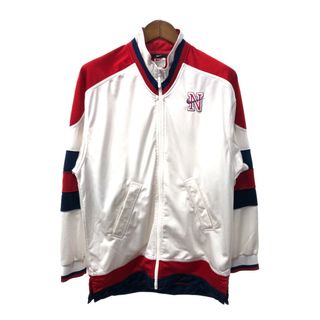 ナイキ(NIKE)の90年代 NIKE ナイキ トラックジャケット ジャージ スポーツ ホワイト (メンズ S) 中古 古着 Q1656(その他)