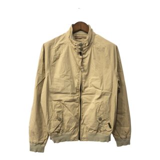 ポロラルフローレン(POLO RALPH LAUREN)の90年代 Polo by Ralph Lauren ポロ ラルフローレン ハリントンジャケット ベージュ (メンズ L) 中古 古着 Q1655(その他)