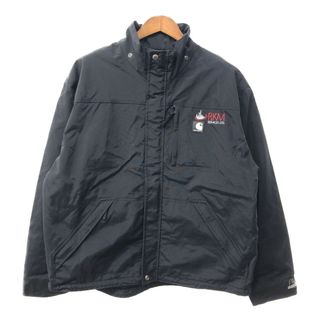 カーハート(carhartt)のCarhartt カーハート ウォータープルーフ 企業ロゴ ジャケット 防水 ワーク ブラック (メンズ LARGE REGULAR) 中古 古着 Q1659(その他)