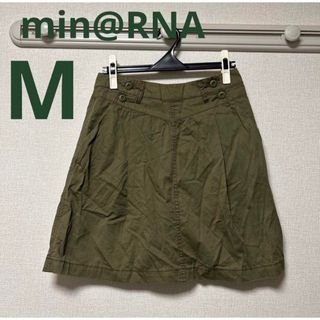 ミンアットアールエヌエー(min@RNA)の新品タグ付き♡min@RNA♡スカート(ミニスカート)