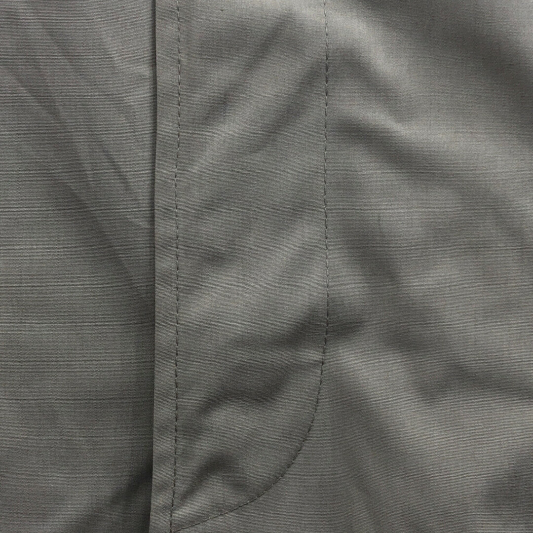 80年代 BAROMETER ステンカラーコート バルマカーンコート ベージュ (メンズ 44-R) 中古 古着 Q1718 メンズのジャケット/アウター(ステンカラーコート)の商品写真