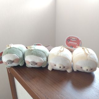 新品♪ なまけぇーも。 もちふわ ぷち マスコット ＢＣ ぬいぐるみ ４個セット(キャラクターグッズ)