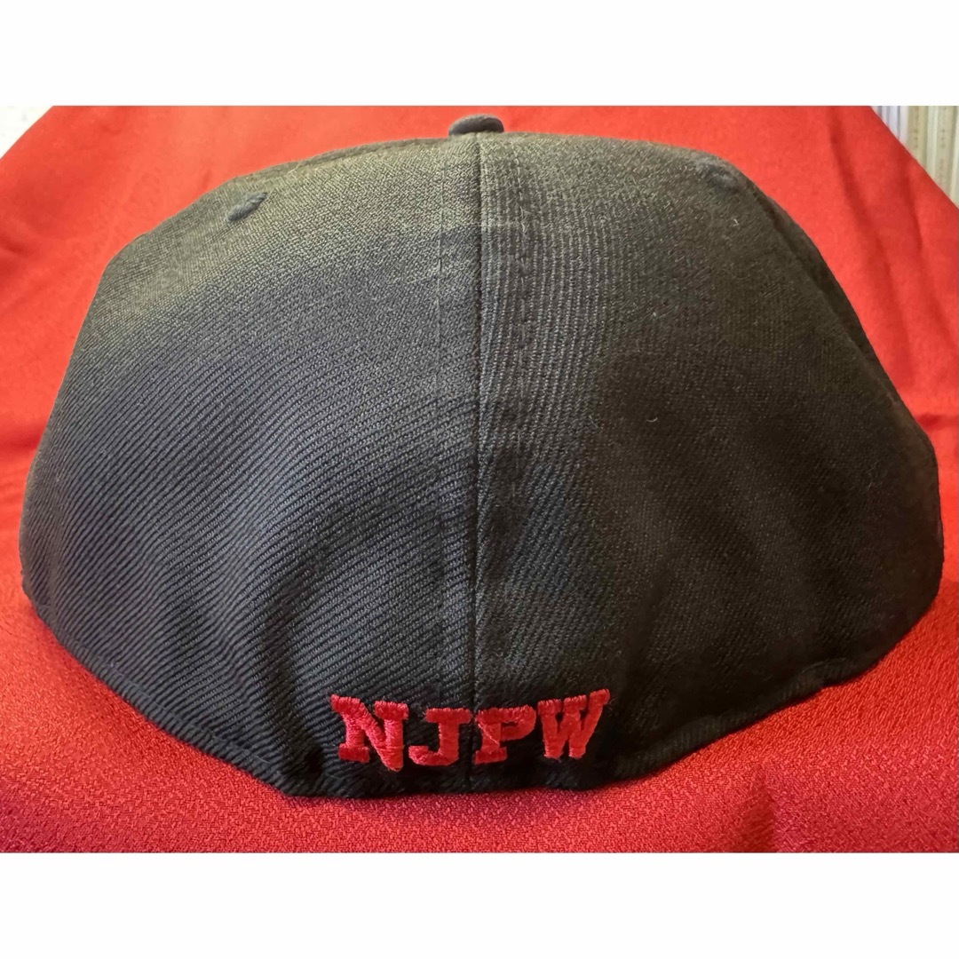 NEW ERA(ニューエラー)のNEW ERA ニューエラー　新日本プロレス　キャップ　ライオンマーク スポーツ/アウトドアのスポーツ/アウトドア その他(格闘技/プロレス)の商品写真