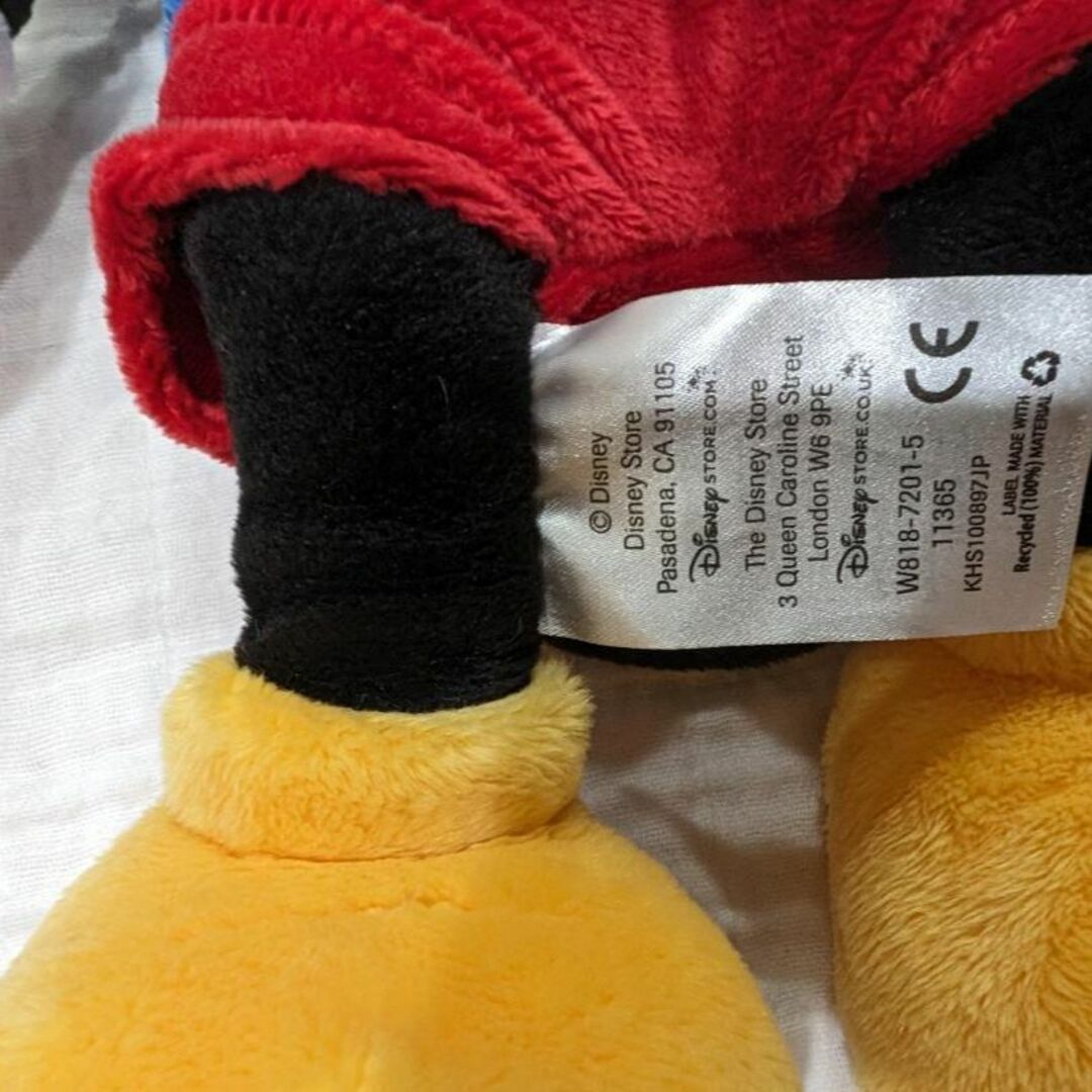 ミッキーマウス　ロンドン　イギリス旗 エンタメ/ホビーのおもちゃ/ぬいぐるみ(ぬいぐるみ)の商品写真