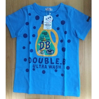 ダブルビー(DOUBLE.B)の連休値下げ中 新品未使用 ミキハウス ダブルB 半袖Tシャツ 120(Tシャツ/カットソー)