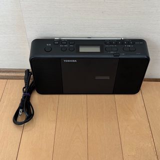 トウシバ(東芝)の【即日発送】TOSHIBA CDラジオ ブラック TYｰC250(ラジオ)