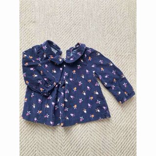 ベビーギャップ(babyGAP)のbabyGap 花柄トップス　70(シャツ/カットソー)