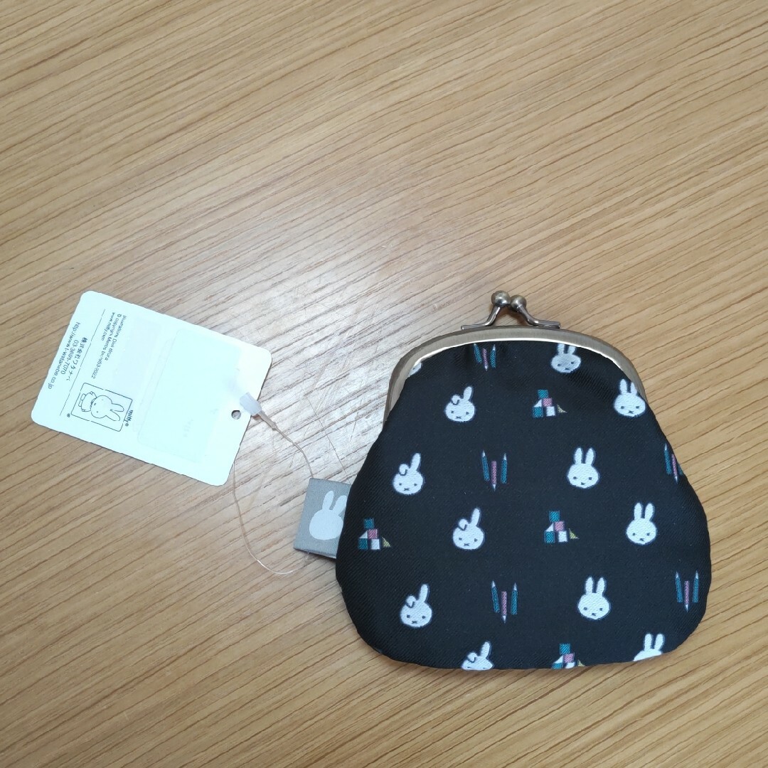 miffy(ミッフィー)のミッフィー ジャガード織がま口 レディースのファッション小物(財布)の商品写真