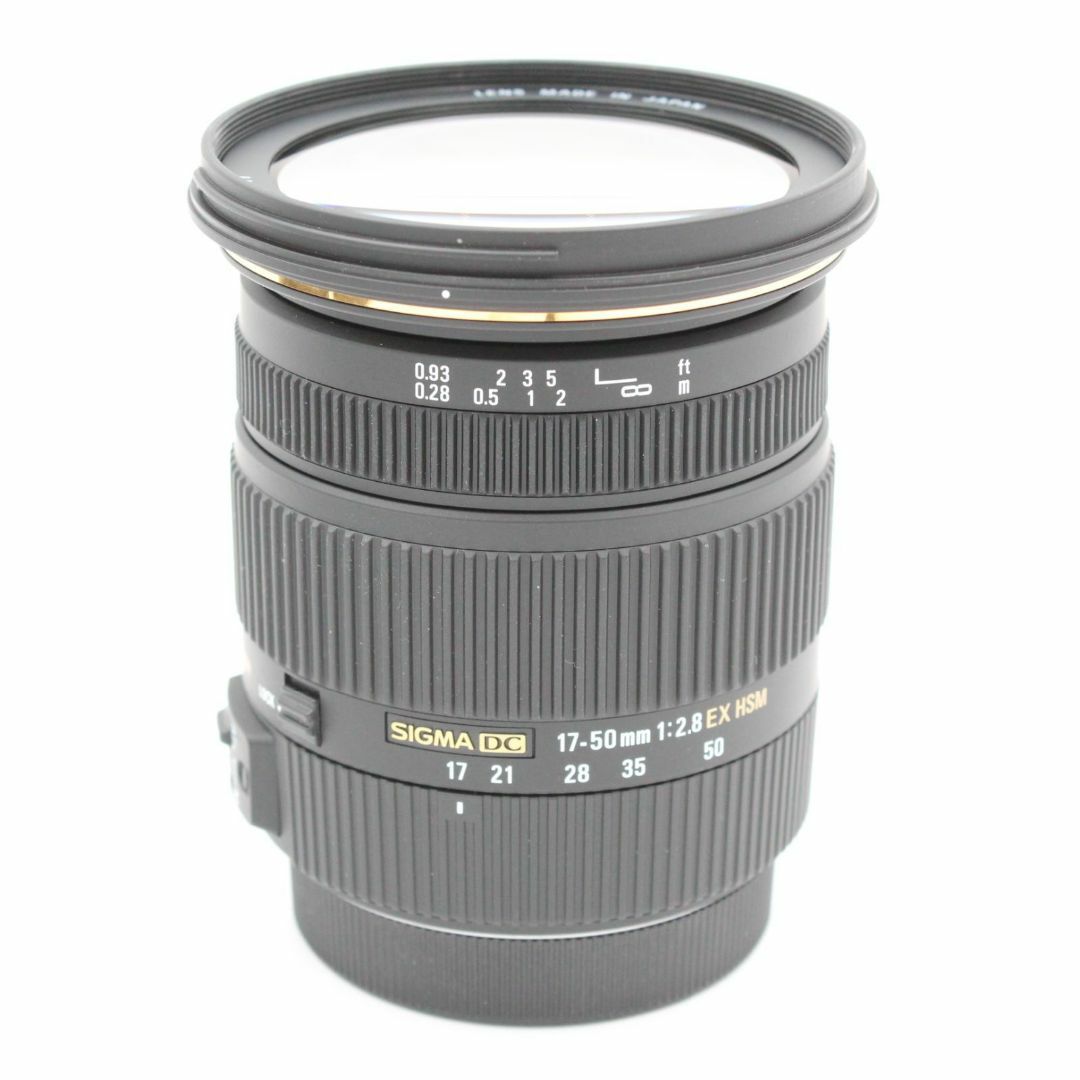 おすすめ ☆新品級☆ シグマ 17-50mm F2.8EX DC OS HSM キヤノン用