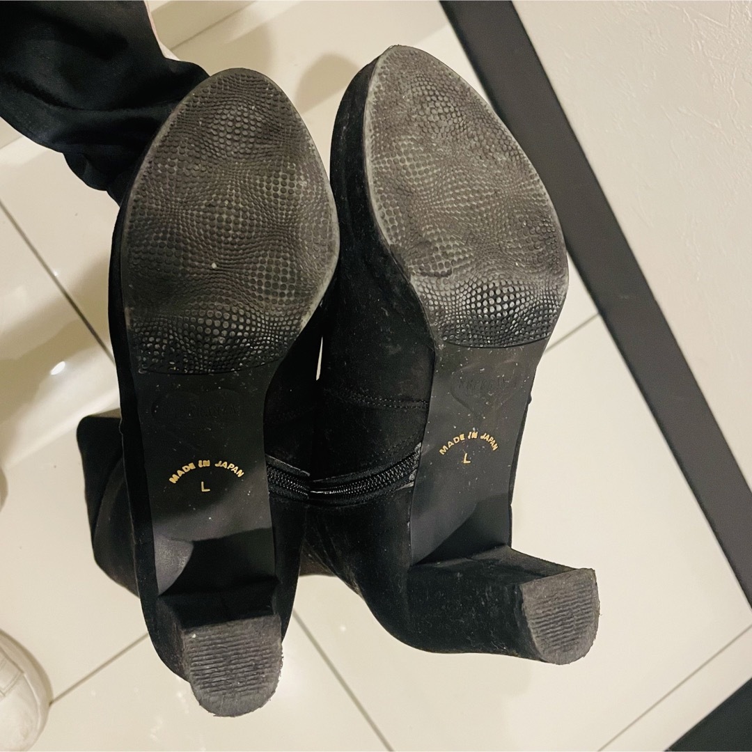 ESPERANZA(エスペランサ)のLサイズ　ブーツ　黒　ブラック　エスペランサ レディースの靴/シューズ(ブーツ)の商品写真