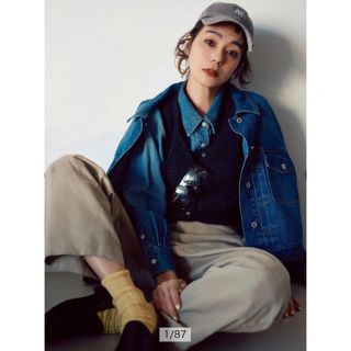 UNIQLO - プロフ必読ユニクロデニムジャケット/シンプル良品美品Mの