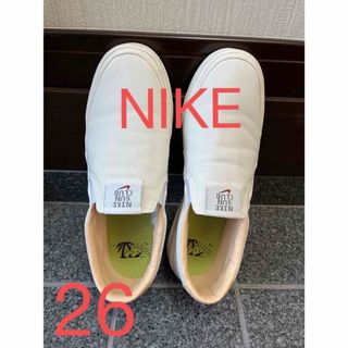 ナイキ(NIKE)のNIKE スリッポン　スニーカー　26cm(スニーカー)