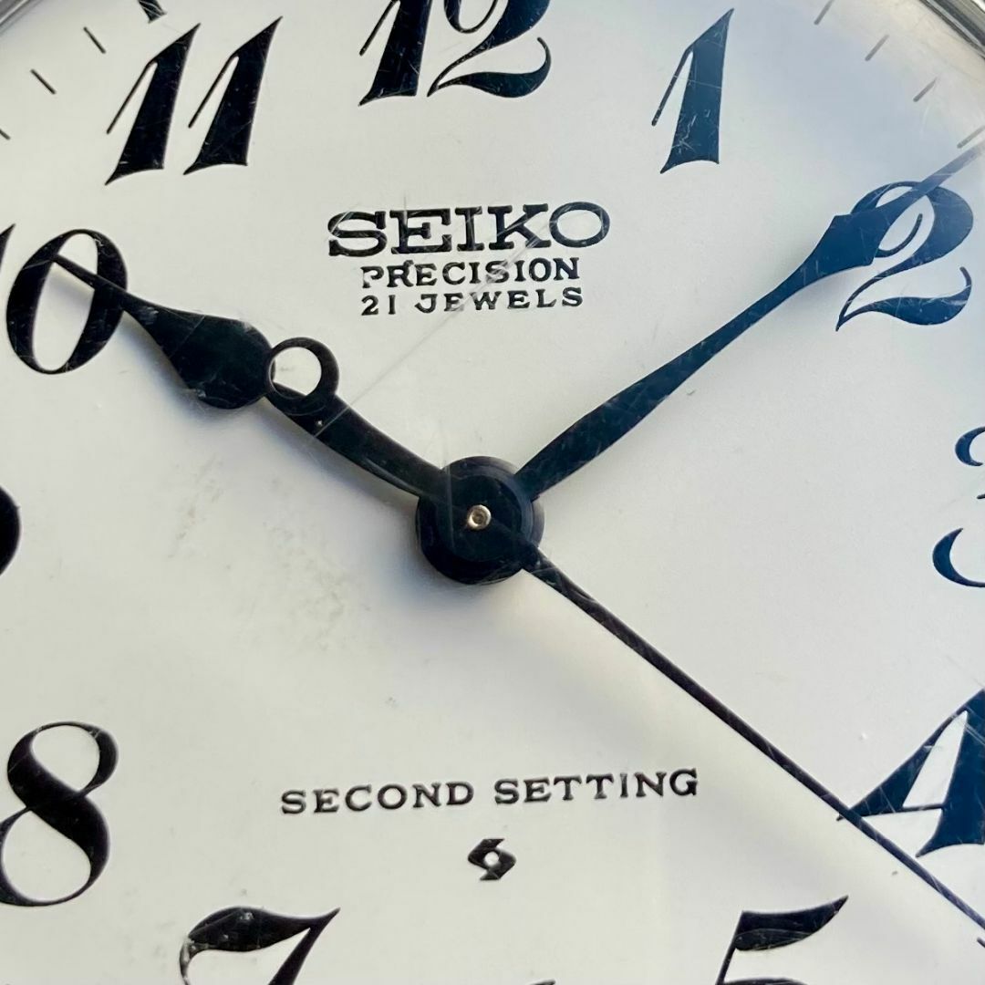 SEIKO(セイコー)の【動作品】セイコー アンティーク 懐中時計 1975年 昭和50年 手巻き 鉄道 メンズの時計(その他)の商品写真