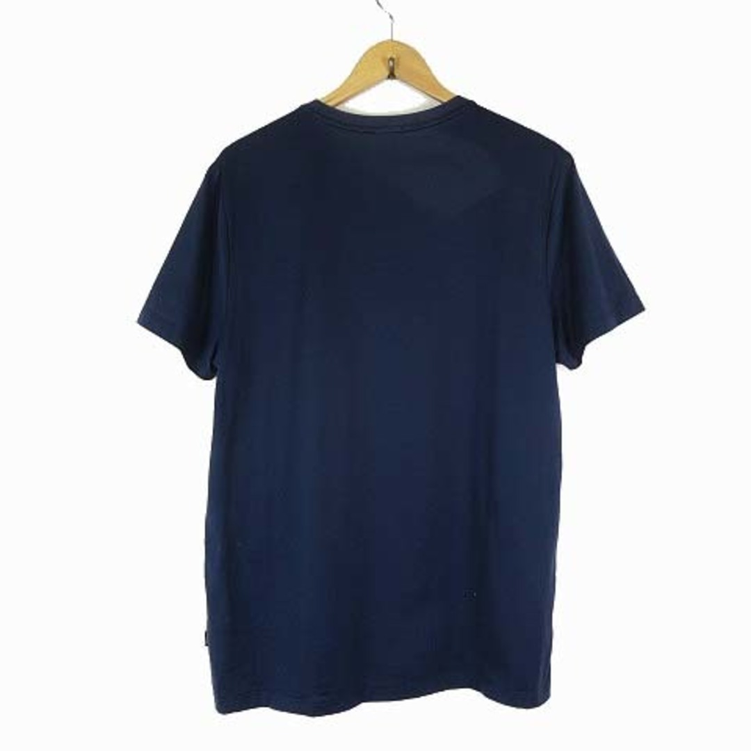 HUGO BOSS(ヒューゴボス)のヒューゴボス Tシャツ カットソー スリムフィット 半袖 クルーネック XL 紺 メンズのトップス(Tシャツ/カットソー(半袖/袖なし))の商品写真