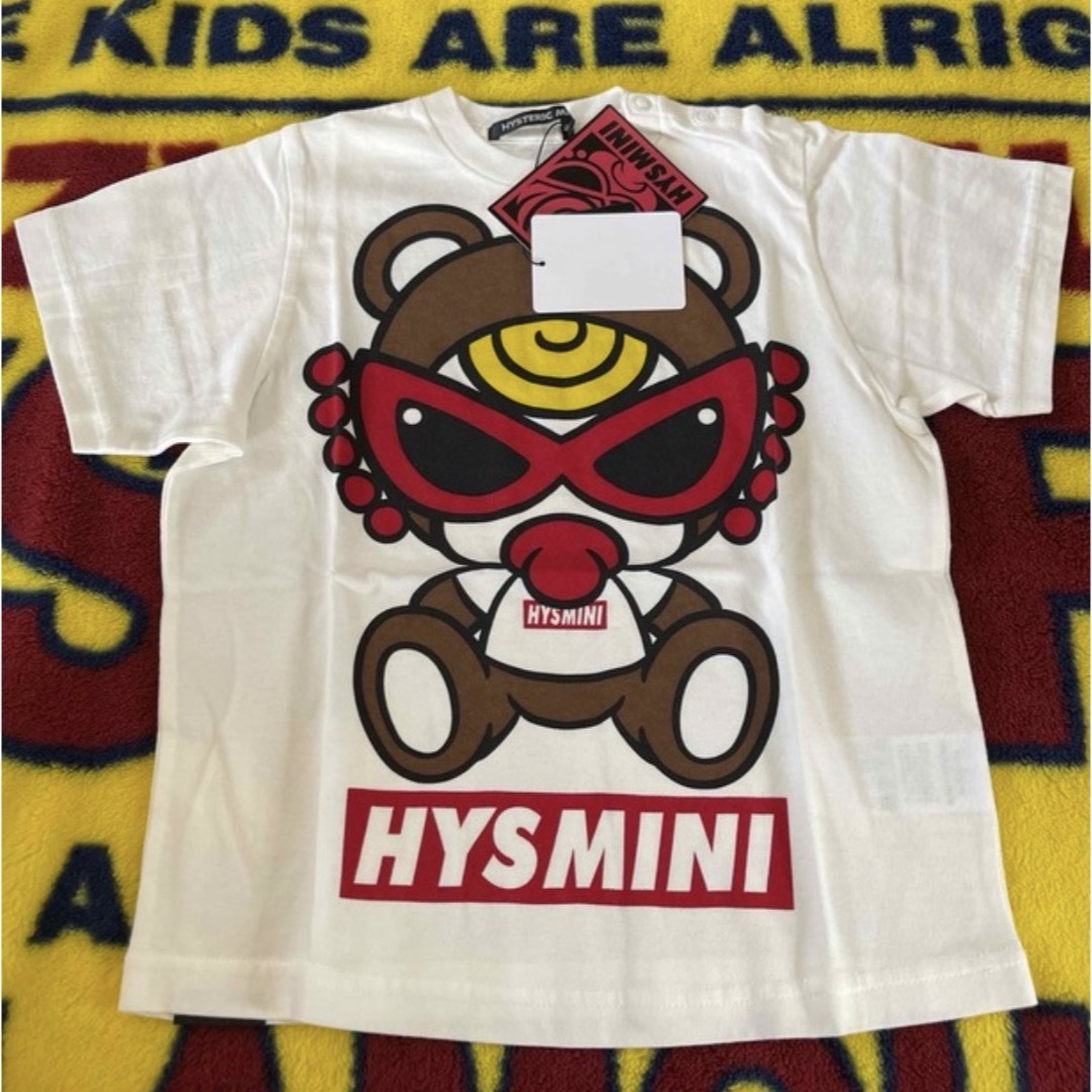 HYSTERIC MINI(ヒステリックミニ)の新品タグ付き　ヒスミニ　テディ キッズ/ベビー/マタニティのキッズ服女の子用(90cm~)(Tシャツ/カットソー)の商品写真