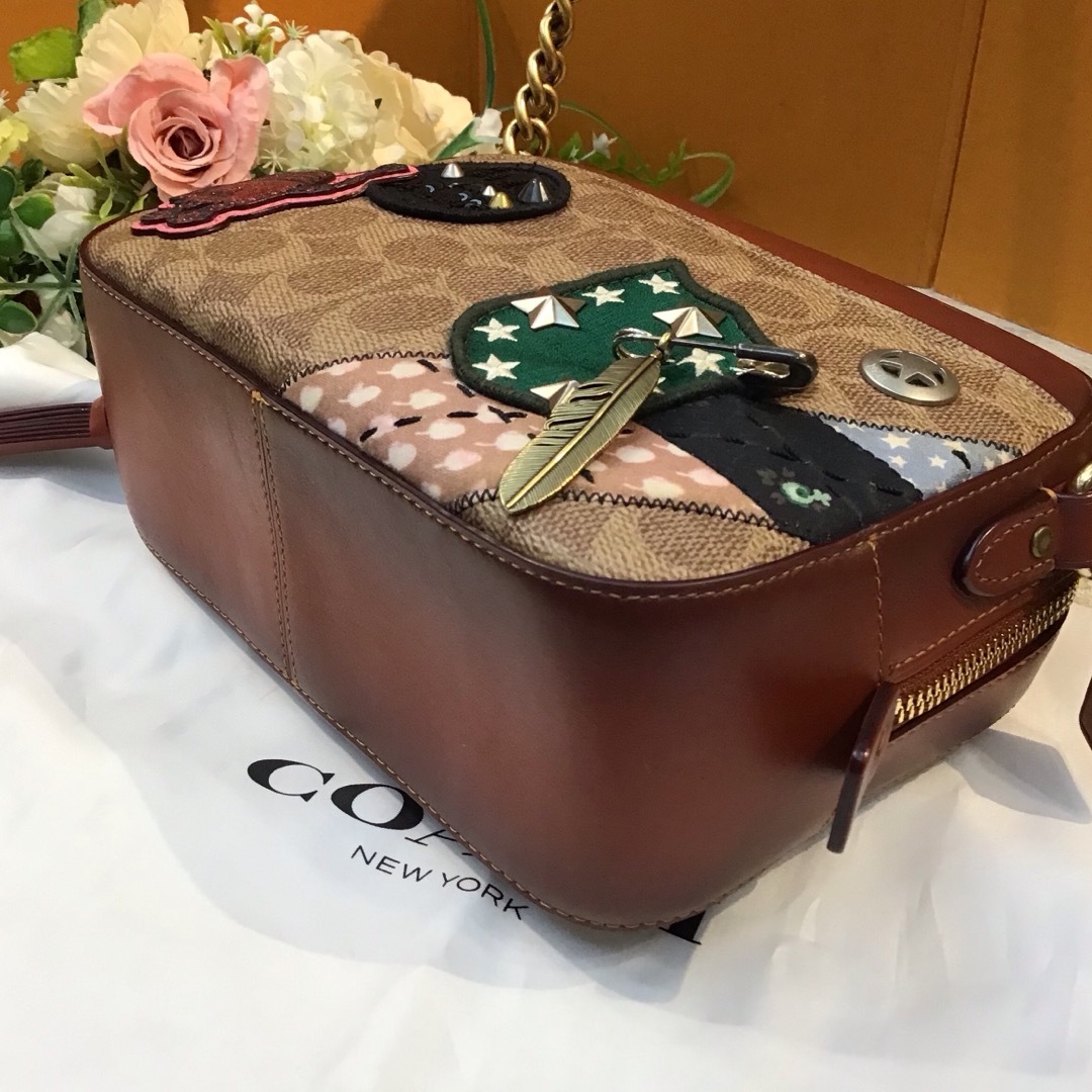 COACH(コーチ)のCOACH  コーチ　ショルダーバッグ　ブラウン レディースのバッグ(ショルダーバッグ)の商品写真