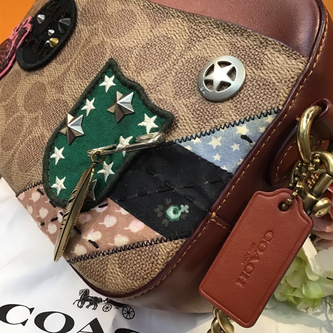 COACH(コーチ)のCOACH  コーチ　ショルダーバッグ　ブラウン レディースのバッグ(ショルダーバッグ)の商品写真