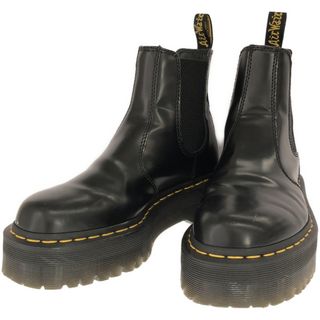 ドクターマーチン(Dr.Martens)のDr.Martens ドクターマーチン 2976 QUAD サイドゴアチェルシーブーツ ブラック UK5(ブーツ)