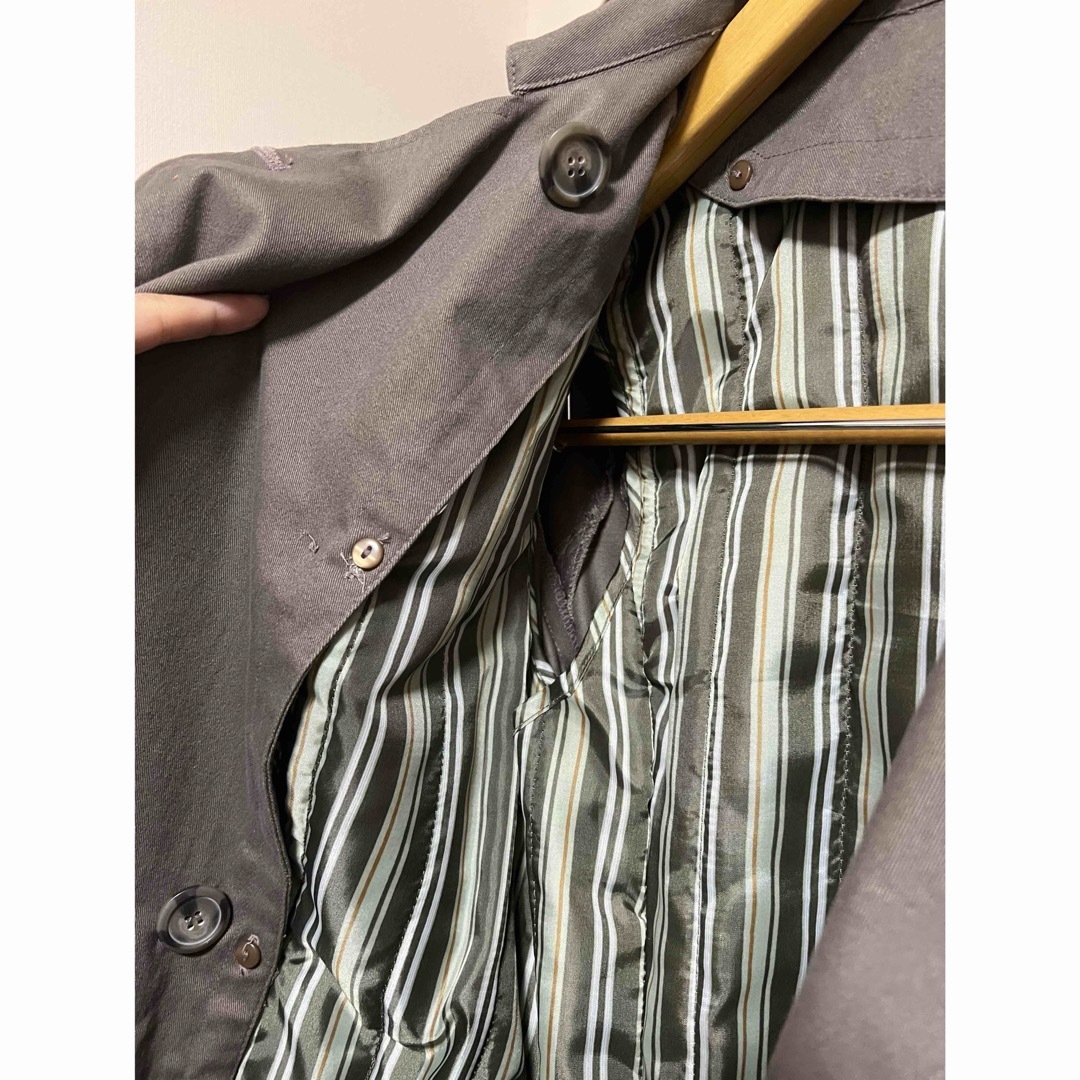 小泉アパレル トレンチコート ココアブラウン Lサイズ 取り外せるインナー付き レディースのジャケット/アウター(トレンチコート)の商品写真