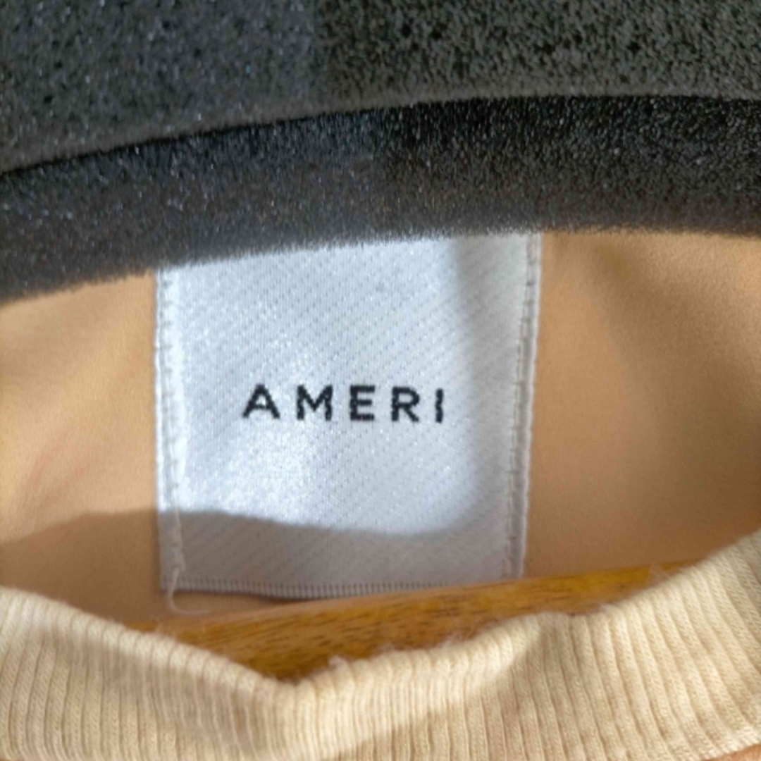 Ameri VINTAGE(アメリヴィンテージ)のAMERI(アメリ) バッククロス シアータンクトップ レディース トップス レディースのトップス(タンクトップ)の商品写真