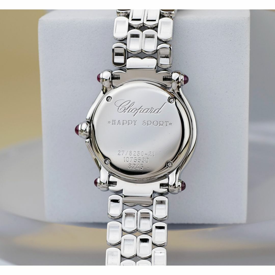 Chopard(ショパール)の美品 ショパール ハッピースポーツ スターダイアモンド レディース  レディースのファッション小物(腕時計)の商品写真