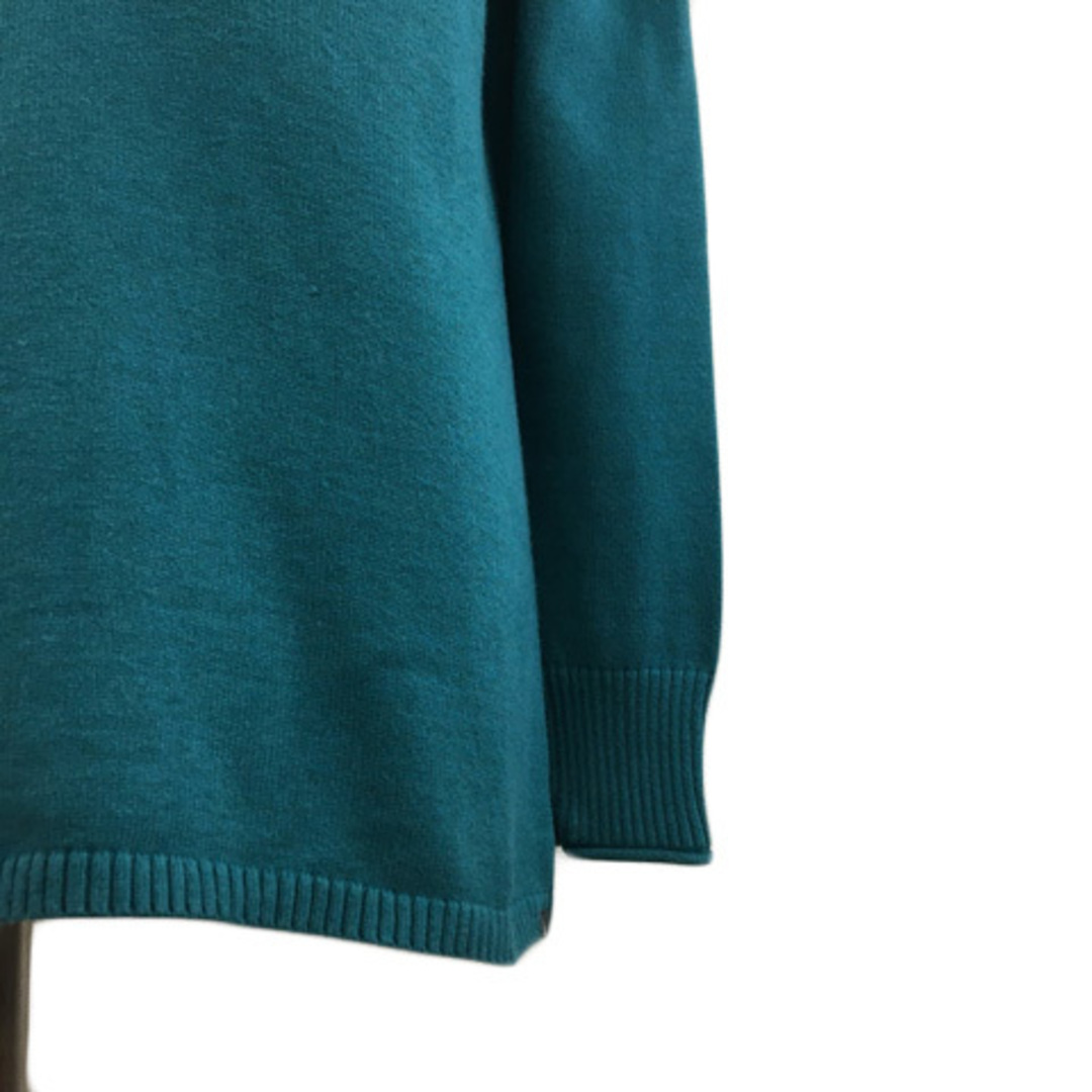 Eddie Bauer(エディーバウアー)のエディーバウアー セーター ニット プルオーバー 無地 長袖 PS 緑 レディースのトップス(ニット/セーター)の商品写真