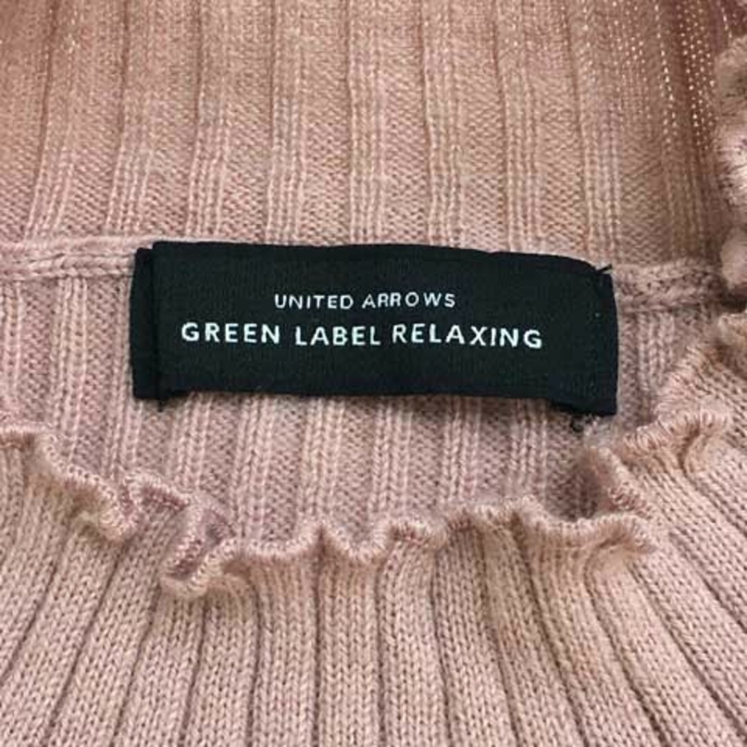 UNITED ARROWS green label relaxing(ユナイテッドアローズグリーンレーベルリラクシング)のグリーンレーベルリラクシング ユナイテッドアローズ セーター 長袖 ピンク レディースのトップス(ニット/セーター)の商品写真