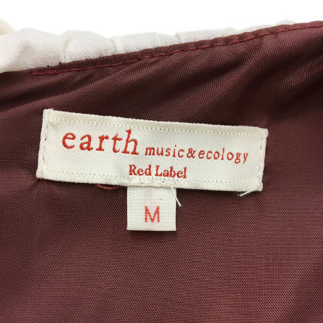 earth music & ecology(アースミュージックアンドエコロジー)のアースミュージック&エコロジー Red Label ワンピース ミニ M 赤 レディースのワンピース(ミニワンピース)の商品写真