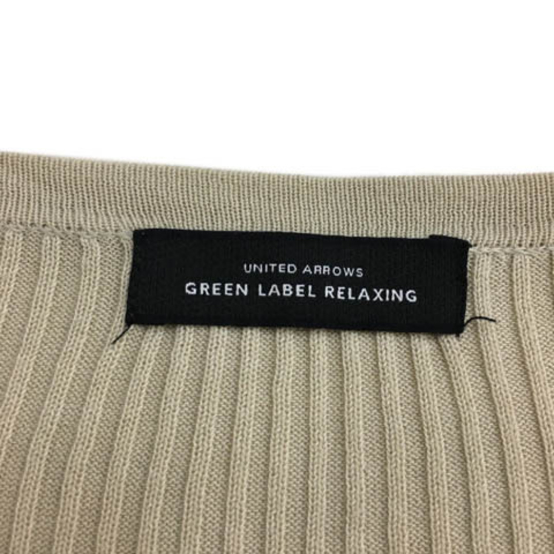 UNITED ARROWS green label relaxing(ユナイテッドアローズグリーンレーベルリラクシング)のグリーンレーベルリラクシング ユナイテッドアローズ カットソー 七分袖 緑 レディースのトップス(その他)の商品写真