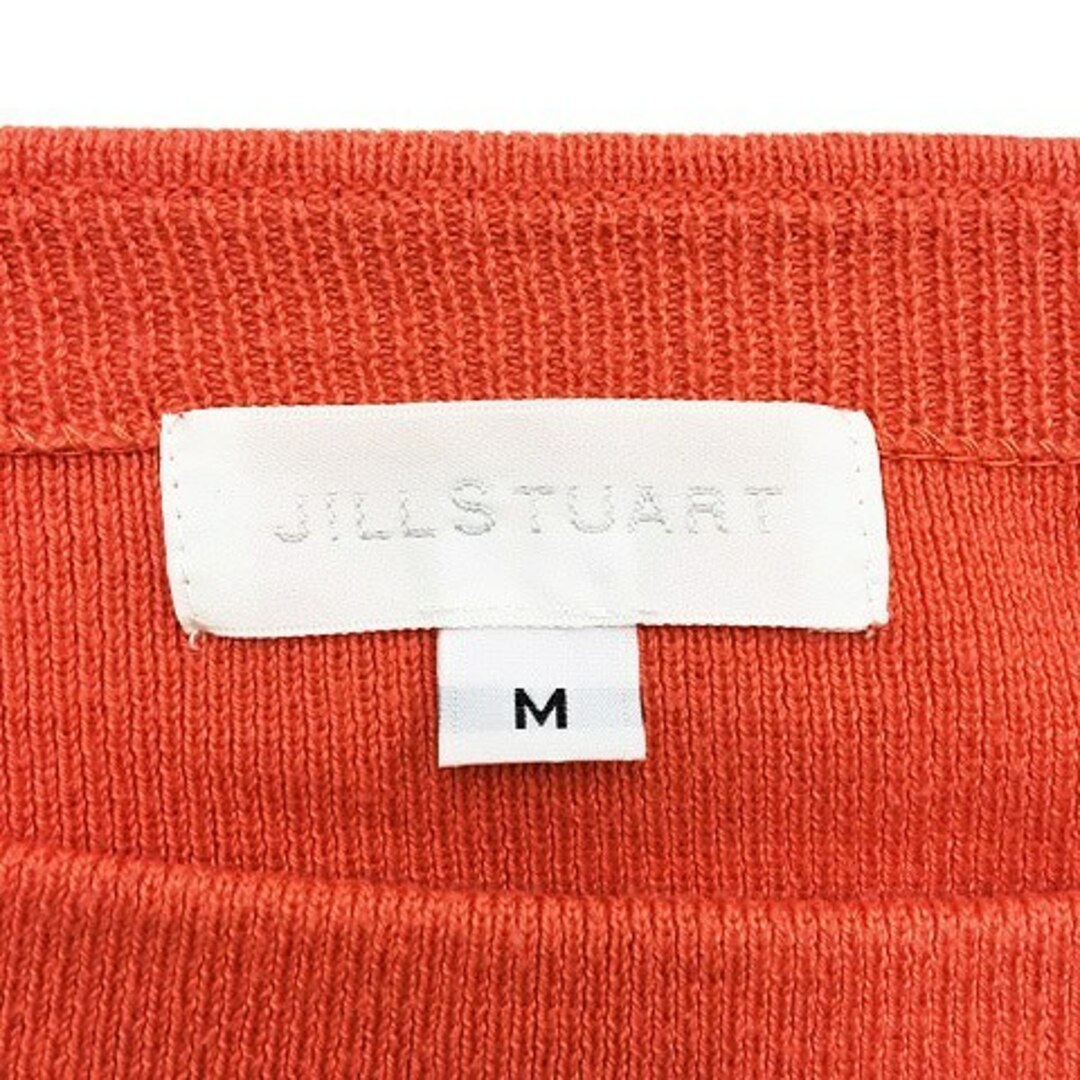 JILLSTUART(ジルスチュアート)のジルスチュアート セーター ニット プルオーバー 長袖 M オレンジ ピンク レディースのトップス(ニット/セーター)の商品写真