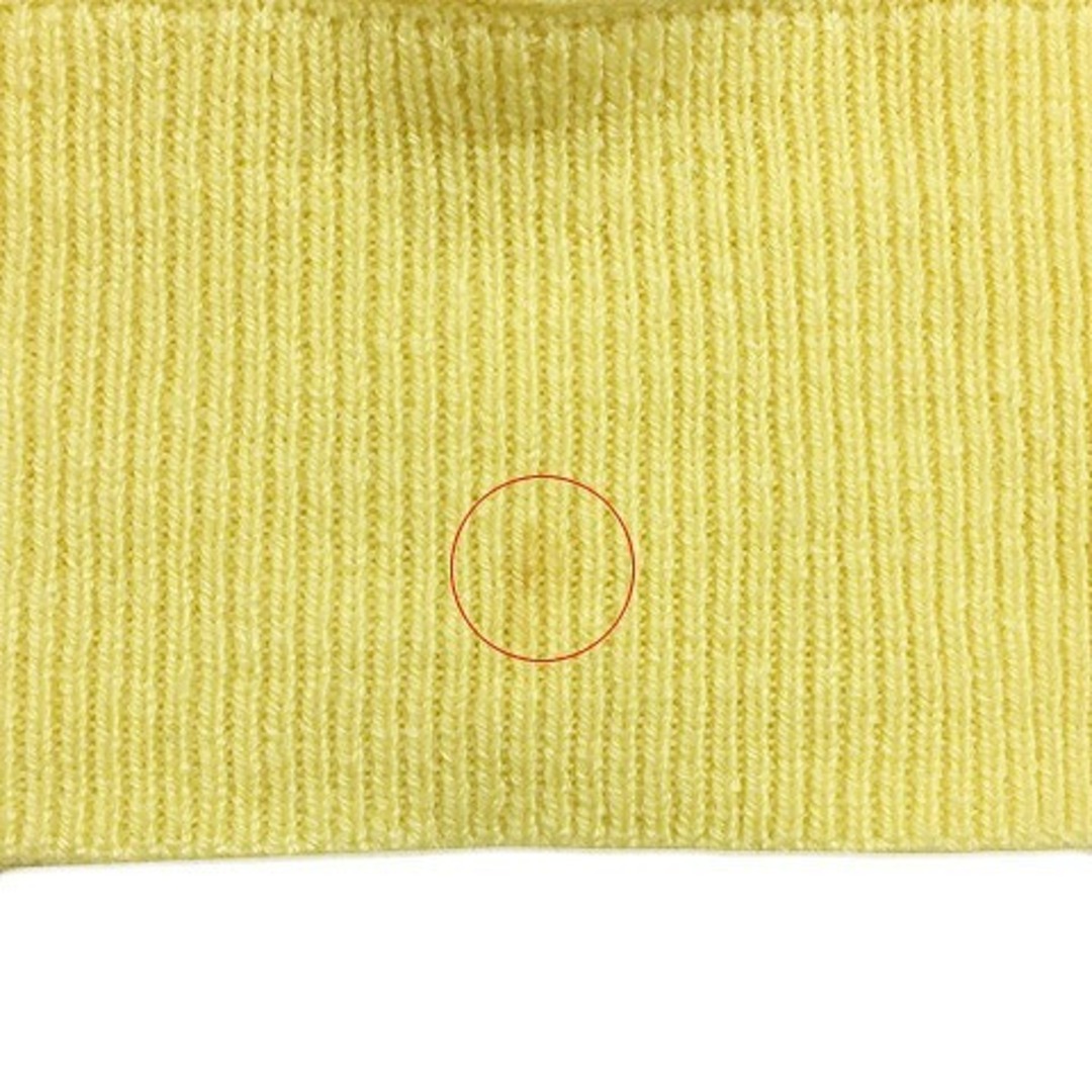 kumikyoku（組曲）(クミキョク)の組曲 セーター ニット プルオーバー ウール ドルマンスリーブ 長袖 2 黄 レディースのトップス(ニット/セーター)の商品写真