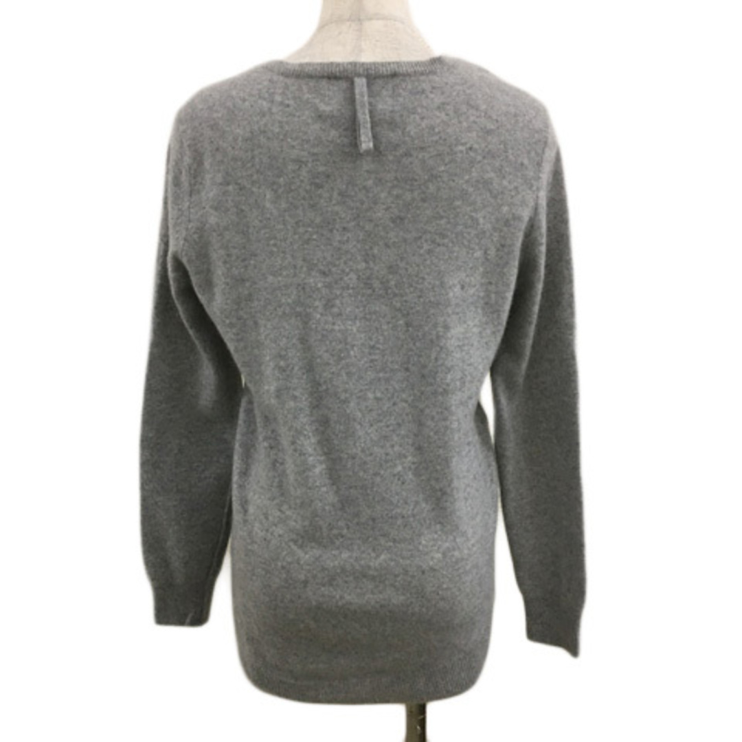 ベイジ セーター ニット プルオーバー Vネック 長袖 4 ベージュ グレー レディースのトップス(ニット/セーター)の商品写真