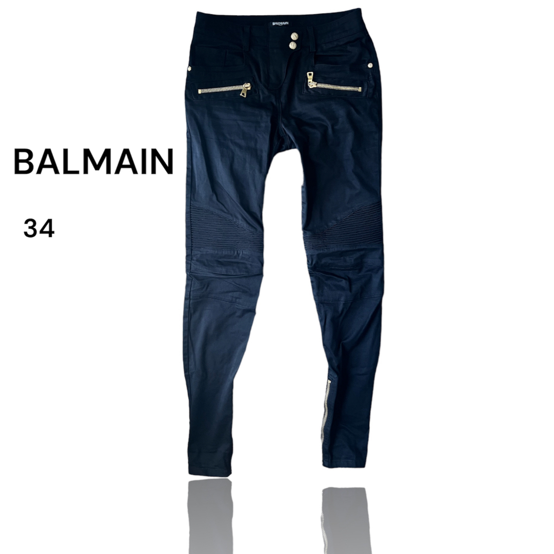 BALMAIN(バルマン)のBALMAINバイカースキーニー金額はコメントへ レディースのパンツ(デニム/ジーンズ)の商品写真