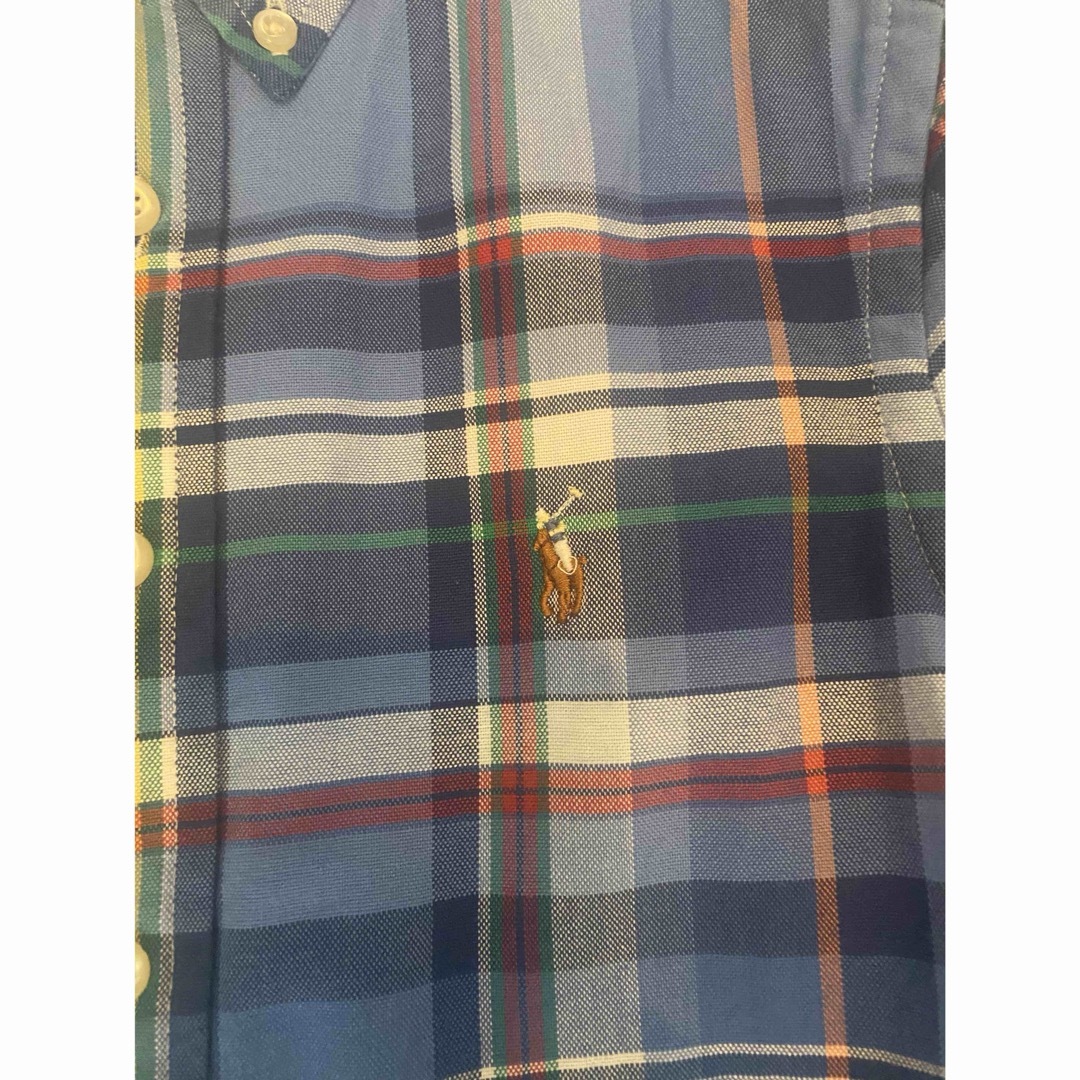 Ralph Lauren(ラルフローレン)のポロラルフローレン　定番チェックシャツ　140 美品です キッズ/ベビー/マタニティのキッズ服男の子用(90cm~)(ブラウス)の商品写真