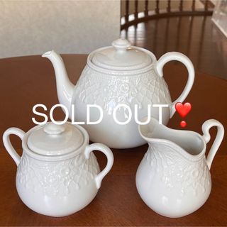 WEDGWOOD - 【レア美品】ウェッジウッド★サンフラワー★ティーポット　セット