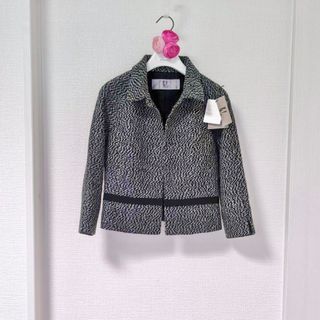 カールラガーフェルド(Karl Lagerfeld)のカールラガーフェルド❤️新品❤️ツィードラグラン袖ジャケットセットアップ可38(スーツ)