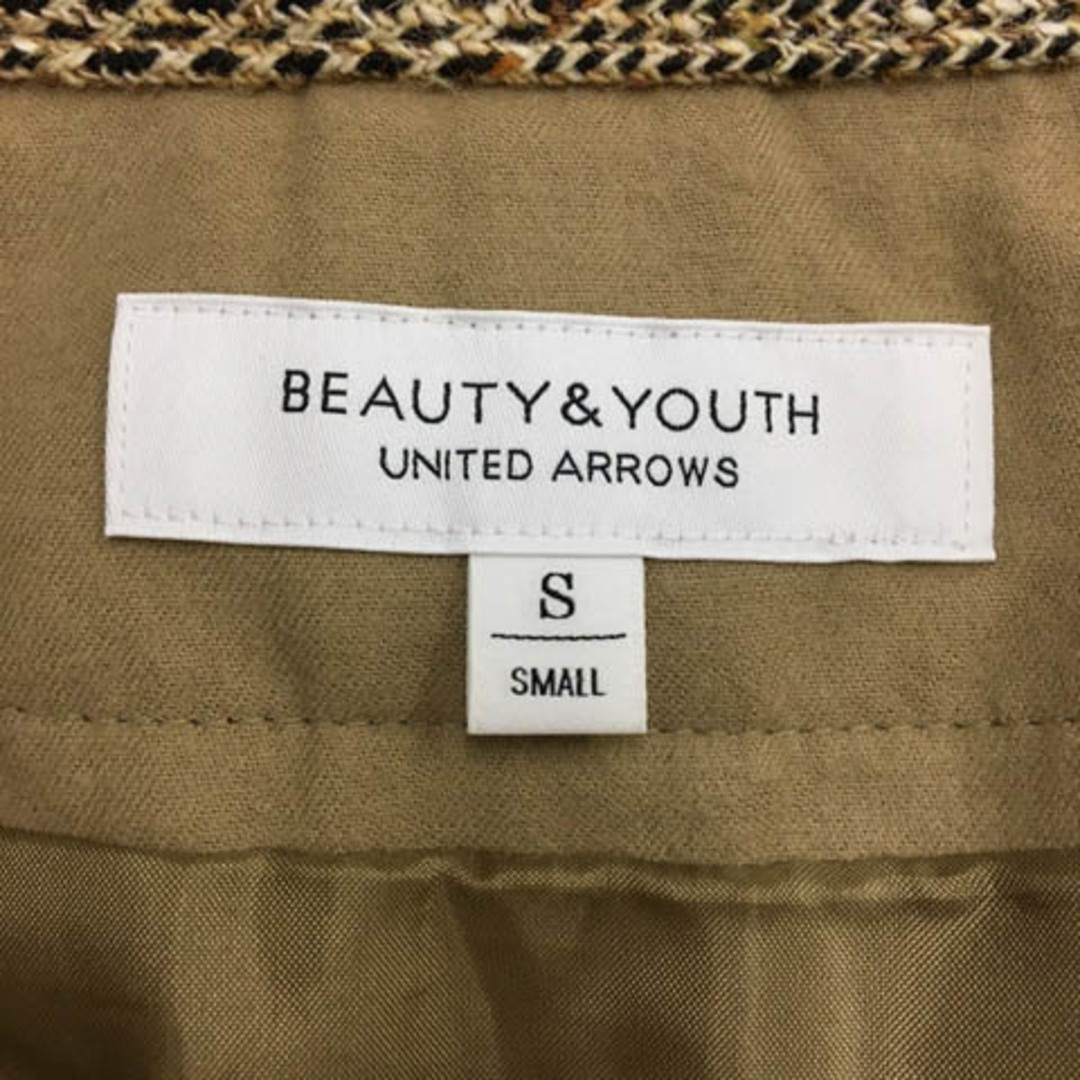 BEAUTY&YOUTH UNITED ARROWS(ビューティアンドユースユナイテッドアローズ)のB&Y ユナイテッドアローズ ビューティー&ユース スカート ロング S 茶 レディースのスカート(ロングスカート)の商品写真