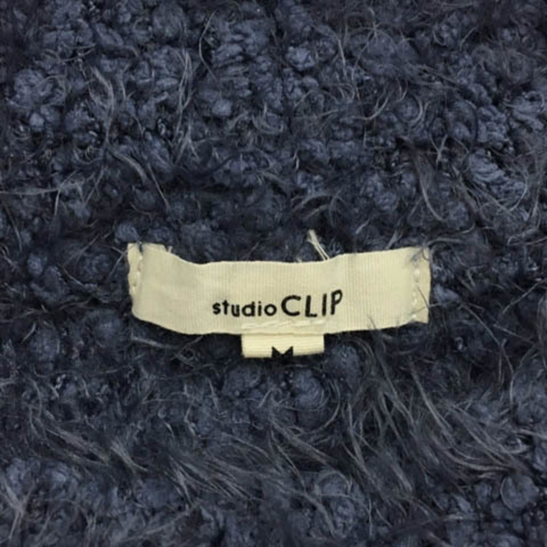 STUDIO CLIP(スタディオクリップ)のスタディオクリップ セーター ニット プルオーバー ハイネック 長袖 M 青 レディースのトップス(ニット/セーター)の商品写真