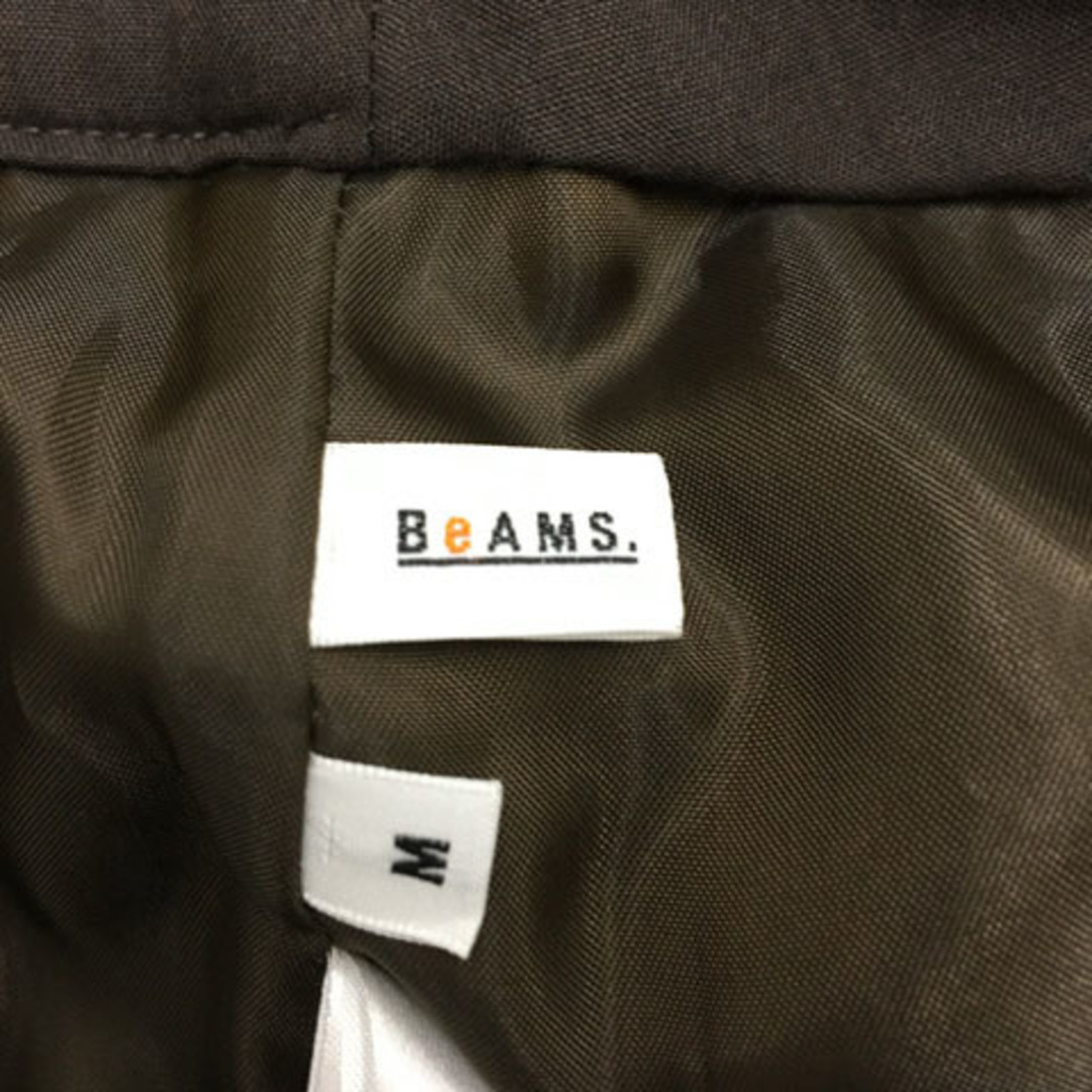 BEAMS(ビームス)のビームス スカート 台形 ミニ コーデュロイ ラップ 巻き M 茶 ブラウン レディースのスカート(ミニスカート)の商品写真