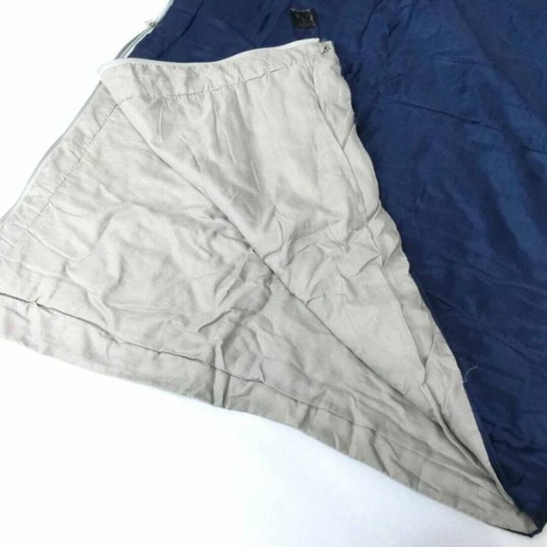 CAPTAIN STAG(キャプテンスタッグ)の中古 CAPTAIN STAG プレーリー封筒型シュラフ 寝袋 600 ネイビー スポーツ/アウトドアのアウトドア(寝袋/寝具)の商品写真