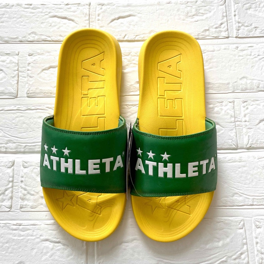 ATHLETA(アスレタ)のATHLETA アスレタ サンダル イエロー 25〜26cm 新品 タグ付き メンズの靴/シューズ(サンダル)の商品写真