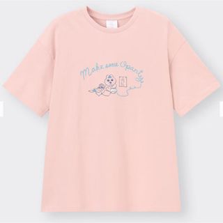 オパンチュウサギ(おぱんちゅうさぎ)のGU おぱんちゅうさぎ　グラフィックT(Tシャツ(半袖/袖なし))