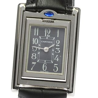 カルティエ(Cartier)のカルティエ CARTIER W1016830 タンクバスキュラント クォーツ レディース 保証書付き_800988(腕時計)