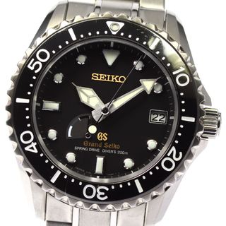 セイコー(SEIKO)のセイコー SEIKO SBGA031/9R65-0AN0 グランドセイコー パワーリザーブ スプリングドライブ メンズ 箱付き_803485(腕時計(アナログ))