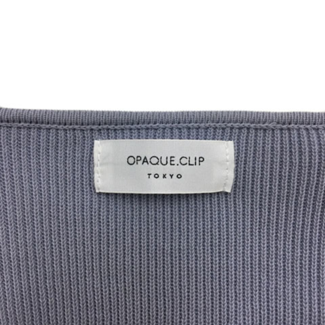 OPAQUE.CLIP(オペークドットクリップ)のオペークドットクリップ セーター ニット プルオーバー 長袖 M 水色 レディースのトップス(ニット/セーター)の商品写真