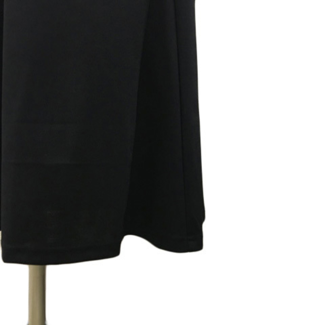 Discoat(ディスコート)のディスコート スカート フレア ロング マーメイド ウエストゴム 無地 F 黒 レディースのスカート(ロングスカート)の商品写真