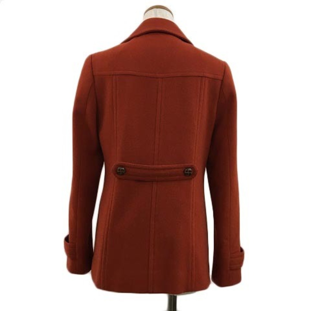 anySiS(エニィスィス)のエニィスィス エニシス コート Pコート ピーコート ウール 無地 2 赤 レディースのジャケット/アウター(ピーコート)の商品写真